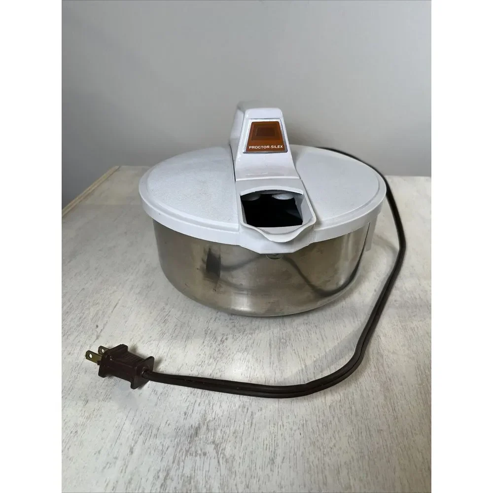 Proctor Silex Deluxe Vintage 8 Cup Electric Kettle K30W 1500‎ Watt 120 V Works!
